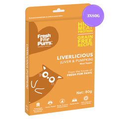 Fresh For Purrs Liverlicious Pumpkin Supplement for Cats