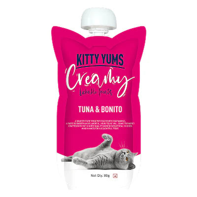 Kitty Yums Lickable Tuna & Bonito Creamy Cat Treat