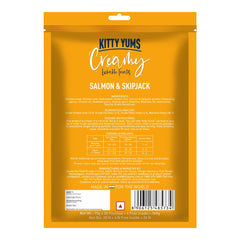 Kitty Yums Salmon & Skipjack Creamy Cat Treats