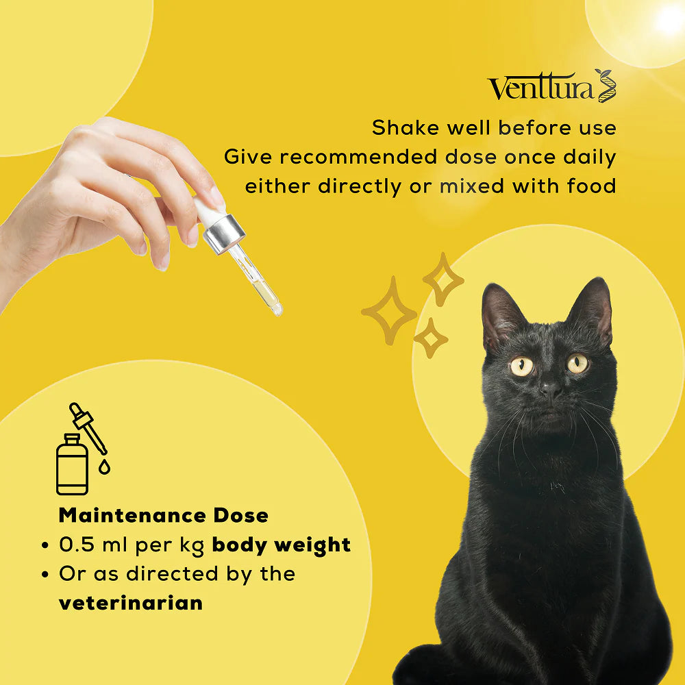 Venttura Liver Repair, Support Recovery & Recuperation Supplement for Cats