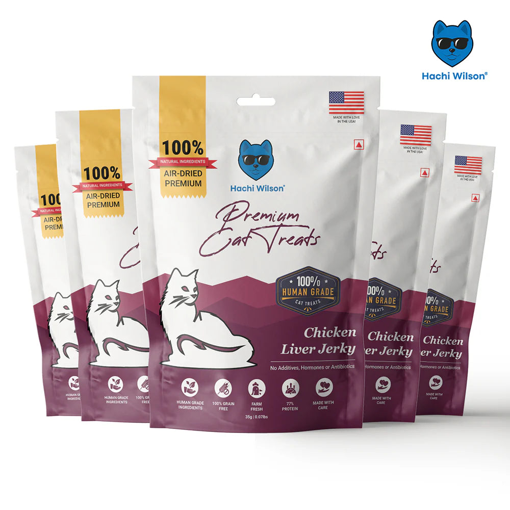 Hachi Wilson Premium Chicken Liver Jerky Cat Treat