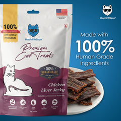 Hachi Wilson Premium Chicken Liver Jerky Cat Treat