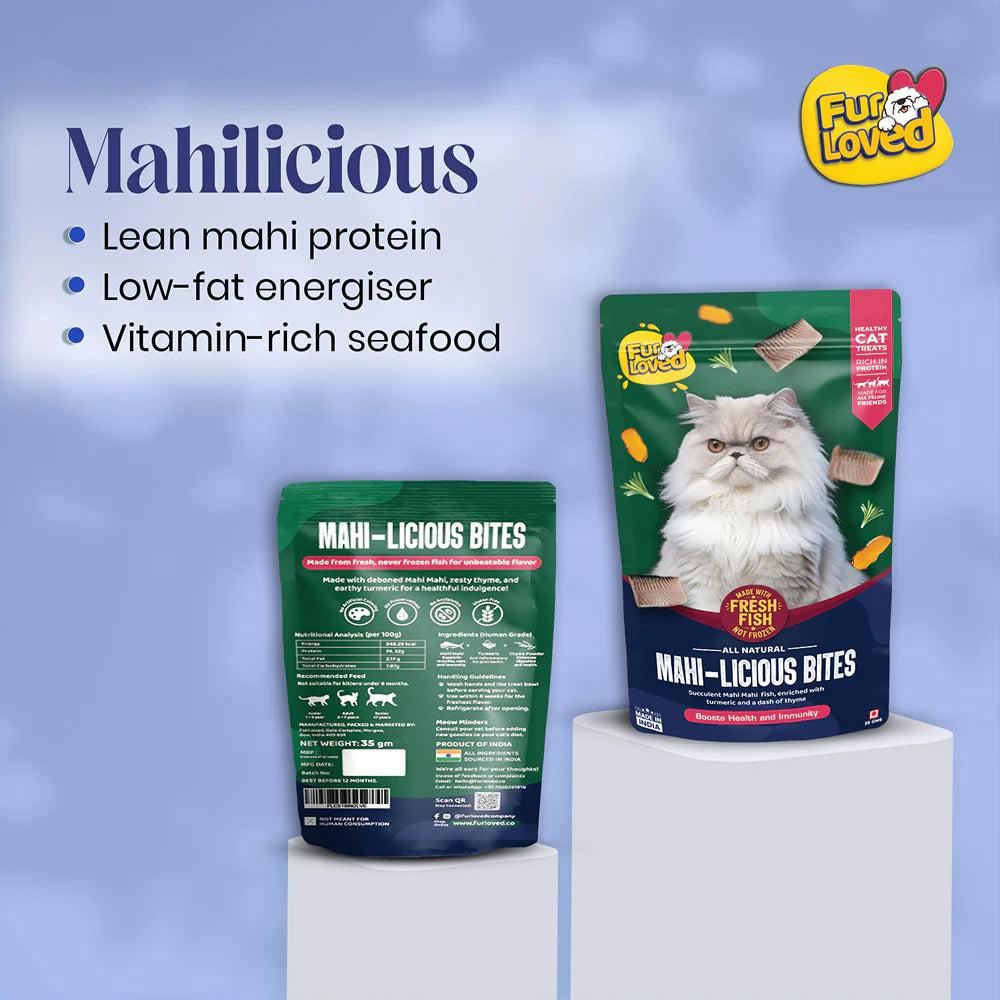 FurLoved Mahi licious Bites Cat Treats