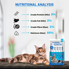 Active Lickable Real Chicken Creamy Cat Treats
