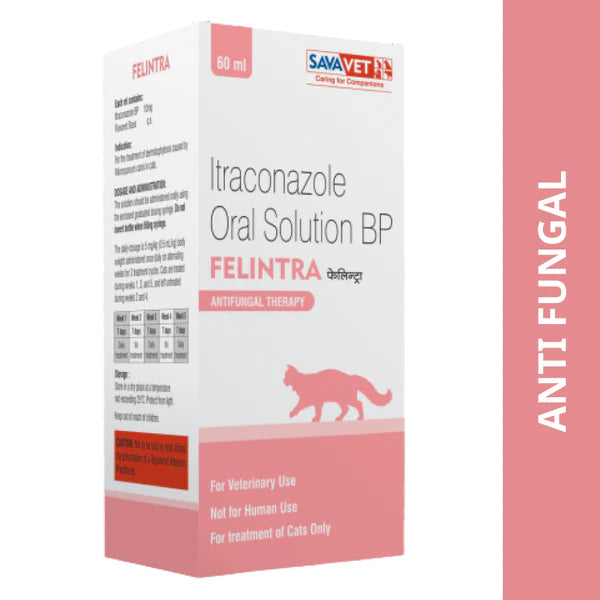 Savavet Felintra (Itraconazole) Oral Solution Cat (60ml)