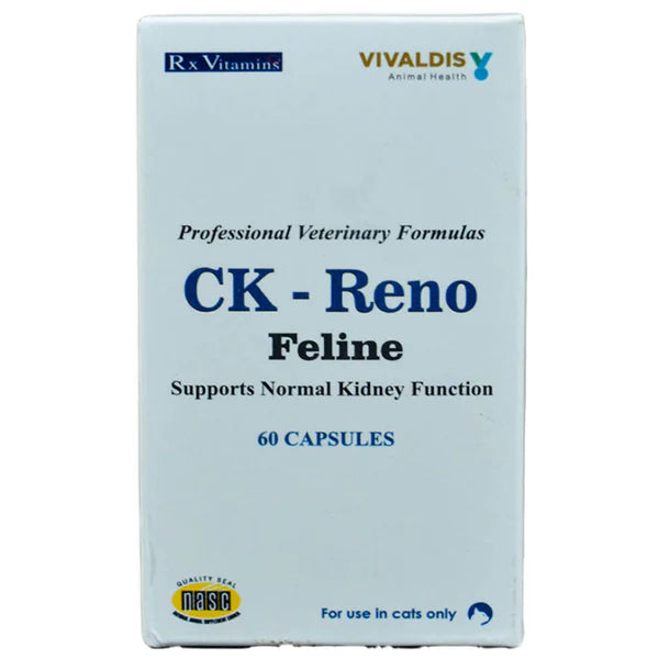 Vivaldis CK Reno Feline Capsules for Cats (pack of 60 capsules)