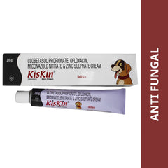 Intas Kiskin Ointment (Cream) (Corticosteroid) for Dogs and Cats