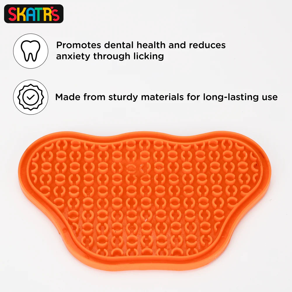Healing Leaf Hemp Peanut Butter and Skatrs Licky Mat Combo for Dogs and Cat