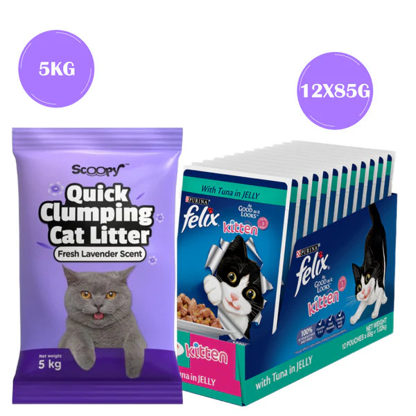 Purina Felix Tuna with Jelly Complete and Balanced Kitten Wet Food