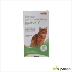 Savavet Selaforte (Selamectin) Tick and Flea Control Spot On for Cats