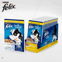 Purina Felix Chicken with Jelly Complete and Balanced Adult Cat Wet Food