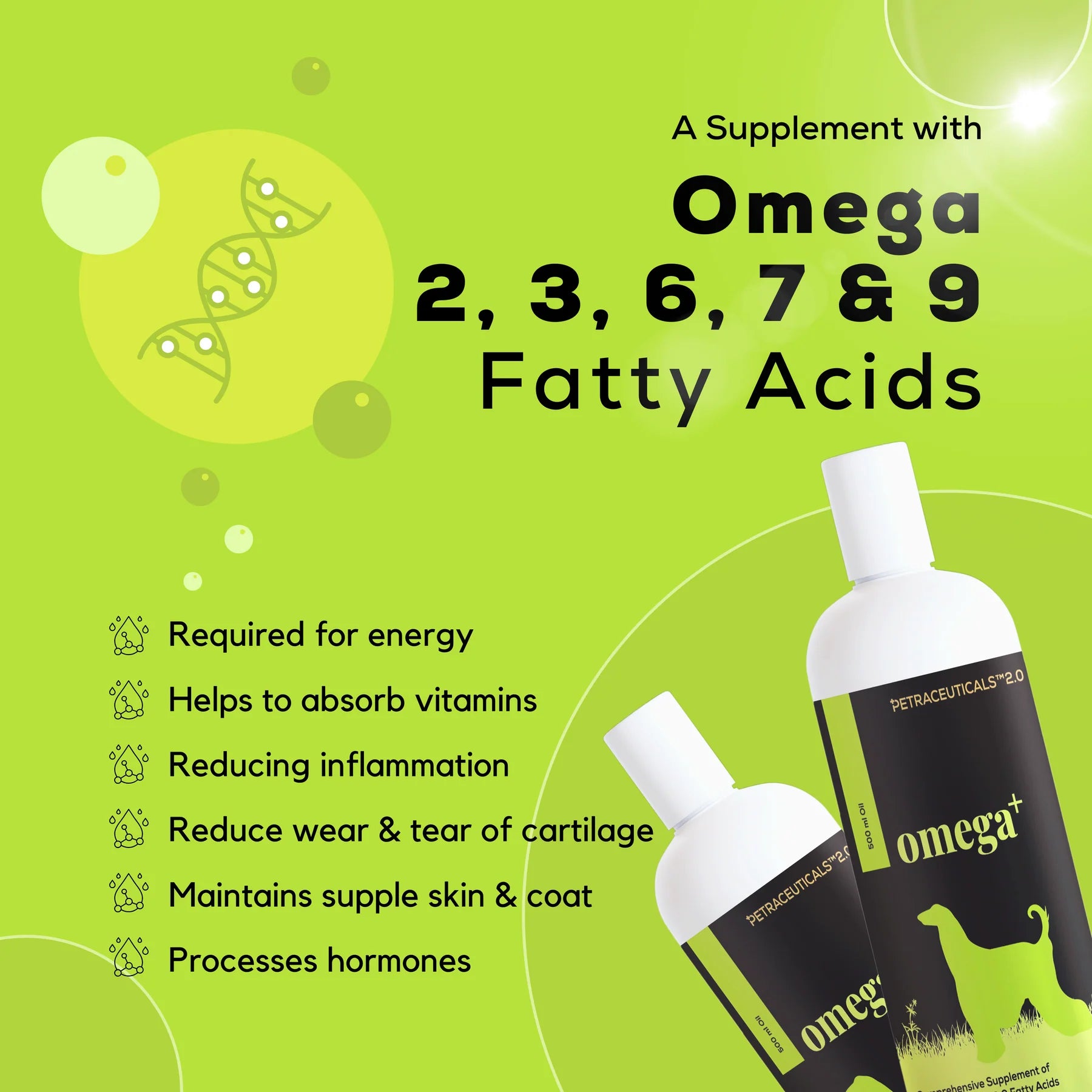 Venttura Omega 3 Plus Skin & Coat Syrup for Dogs