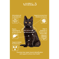 Venttura Liver Repair, Support Recovery & Recuperation Supplement for Cats