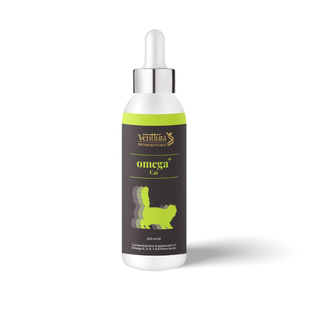 Venttura Healthy Skin & Glowing Coat Omega Fatty Acid Supplement for Cats