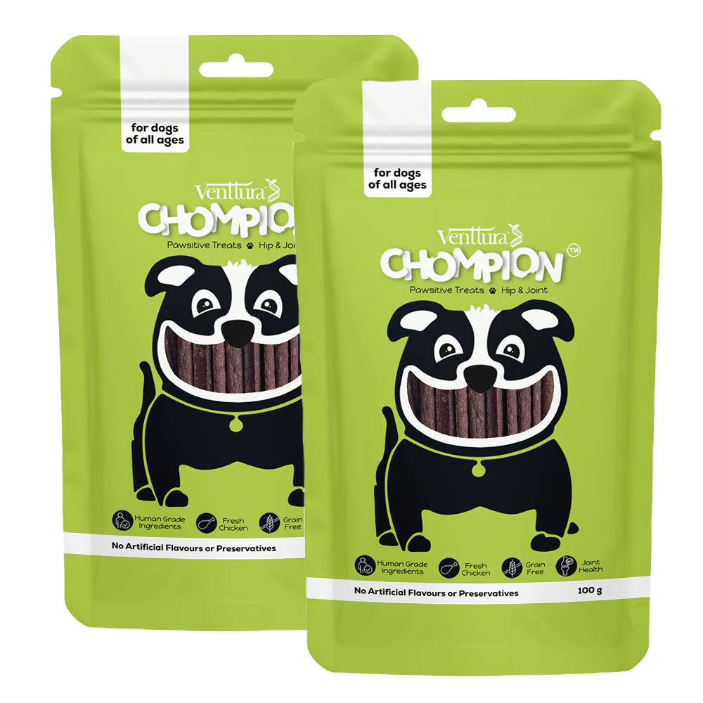 Venttura Chompion Pawsitive Hip & Joint Dogs Treats