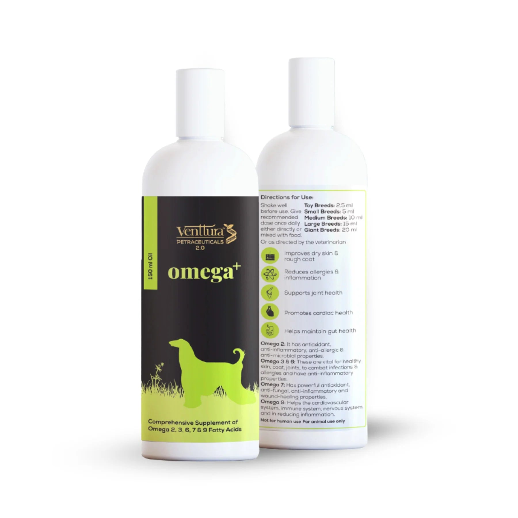 Venttura Omega 3 Plus Skin & Coat Syrup for Dogs