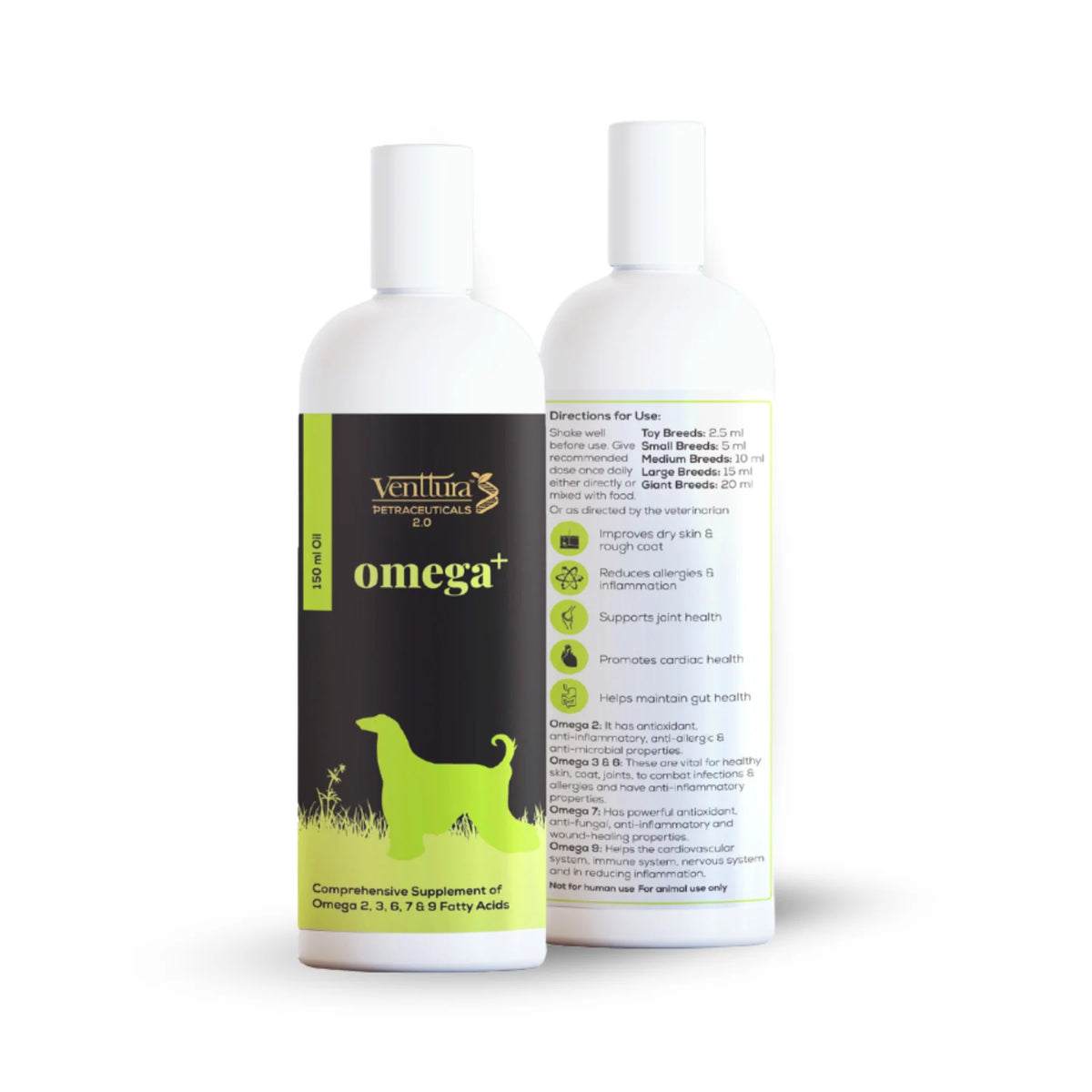 Venttura Omega 3 Plus Skin & Coat Syrup for Dogs