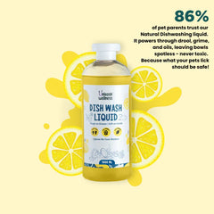 Unleash Wellness Pet Safe Dishwashing Liquid for Dogs and Cats