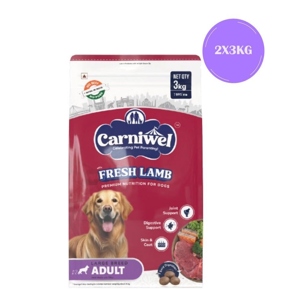 Carniwel Fresh Lamb Large Breed Adult Dog Dry Food