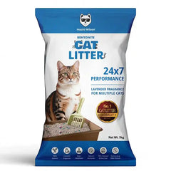 Hachi Wilson Scented Natural Bentonite White Sand Cat Litter
