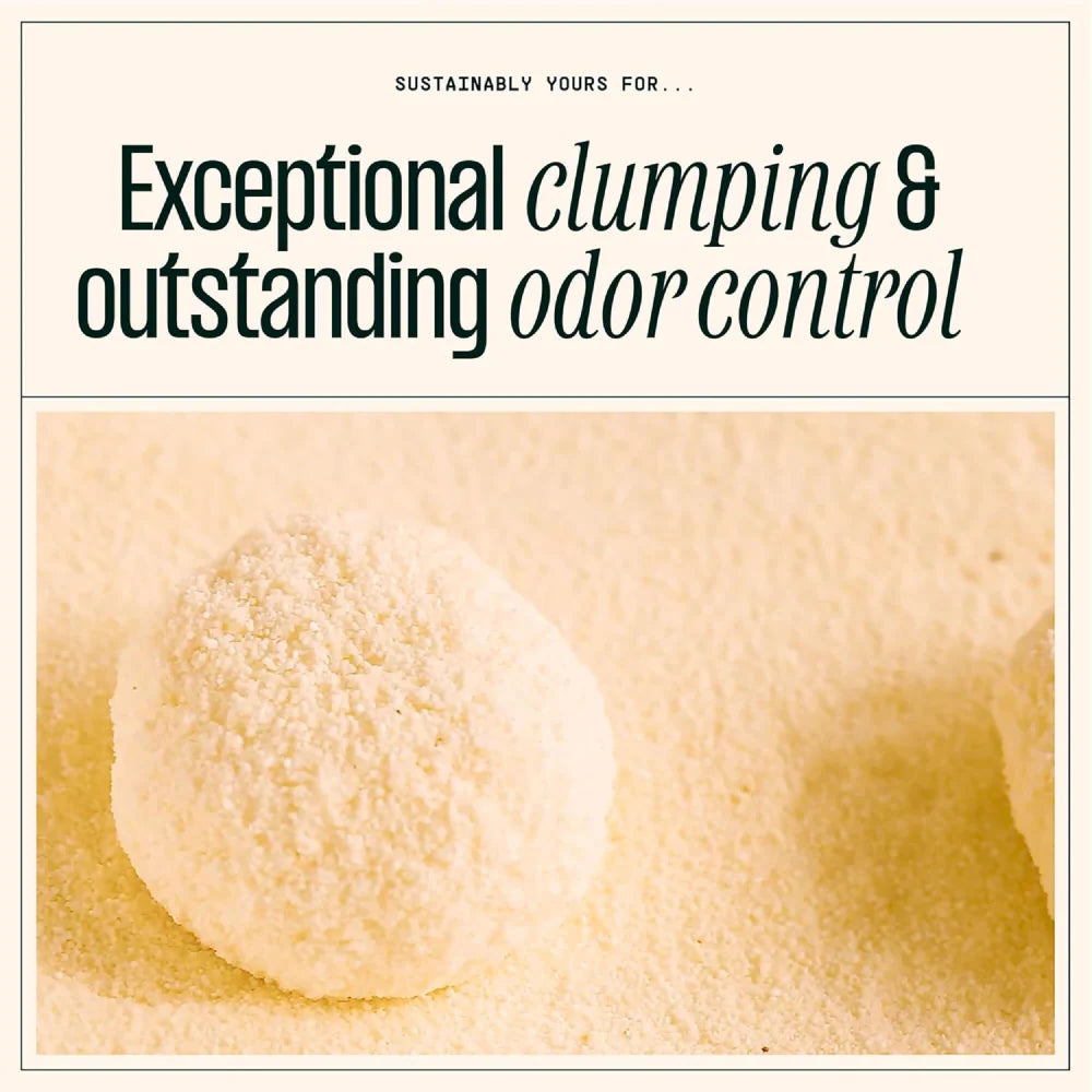 Sustainably Yours Multi Cat Plus Unscented Small Granules Cat Litter