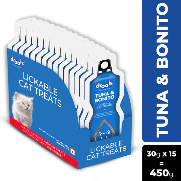 Drools Tuna & Banito Creamy Lickable Cat Treats