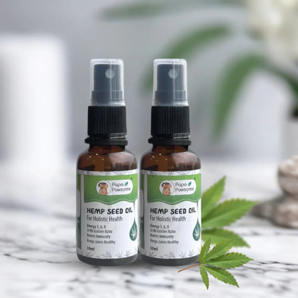 Papa Pawsome Hemp Seed Oil for Dogs