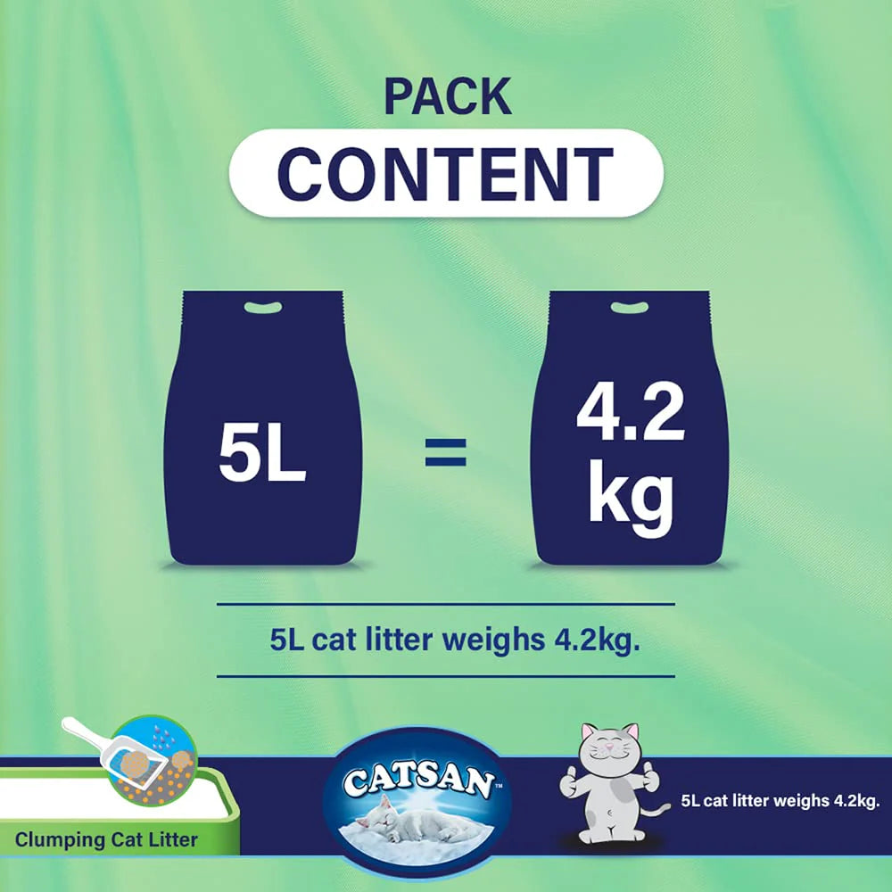 Catsan 100% Natural Unscented Clumping Cat Litter