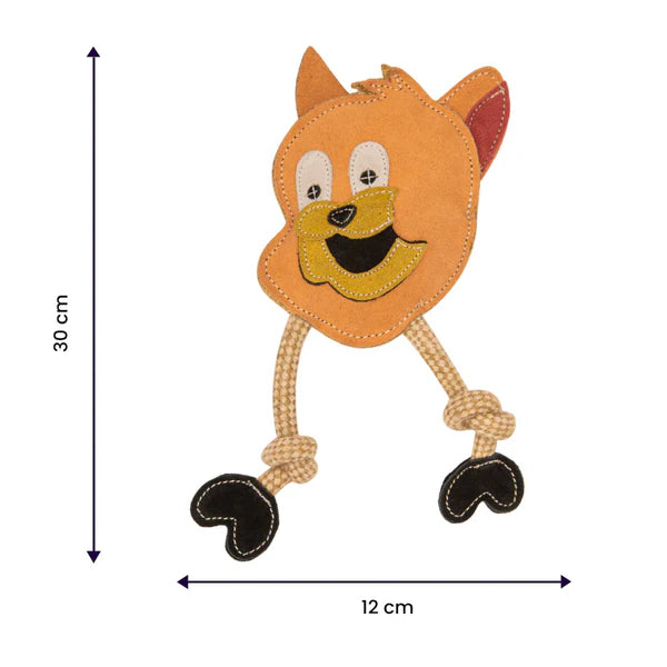 TopDog Premium Jerry Toy for Dogs and Cats (Orange)