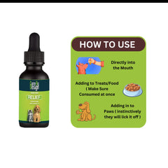 Cure By Design 500mg CBD Relief Oil for Dogs and Cats