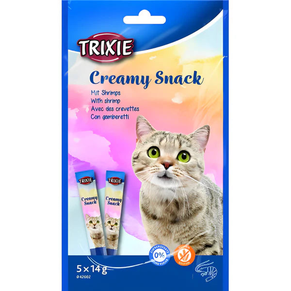 Trixie Premio Tuna Bites and Shrimp Creamy Cat Treat Combo