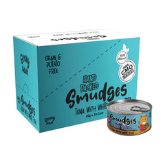 Smudges Tuna with White Fish in Gravy Adult Cat Wet Food