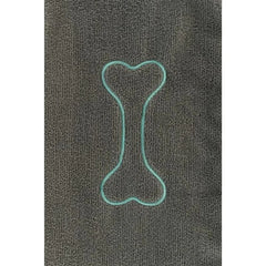 Trixie Towel with Mitt Pockets Microfibre for Dogs and Cats (Grey)