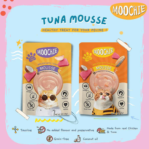 Moochie Mousse with Tuna Grain Free Cat Wet Food