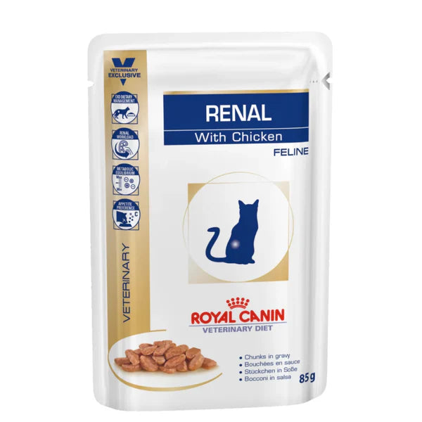 Royal Canin Veterinary Diet Renal Chicken Adult Cat Wet Food