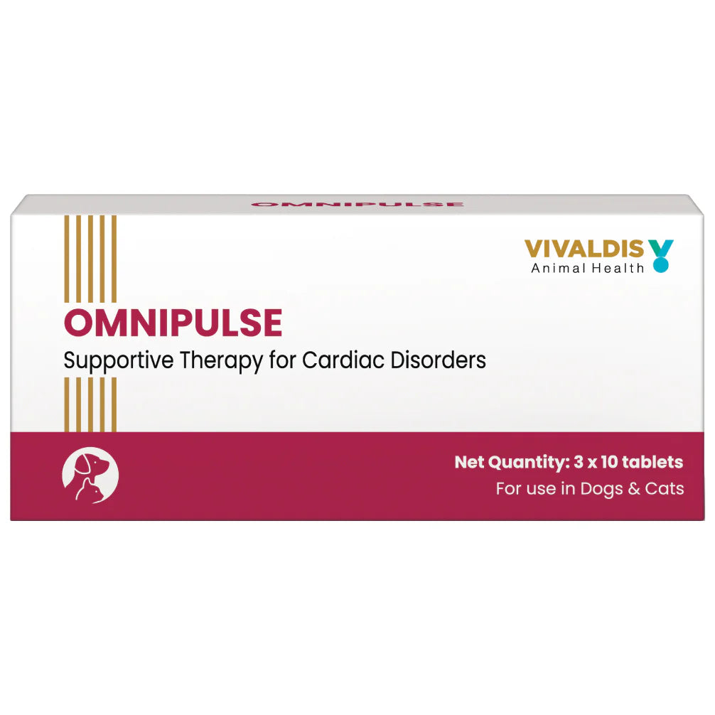 Vivaldis Omnipulse Tablets for Dogs and Cats (pack of 30 Tablets)