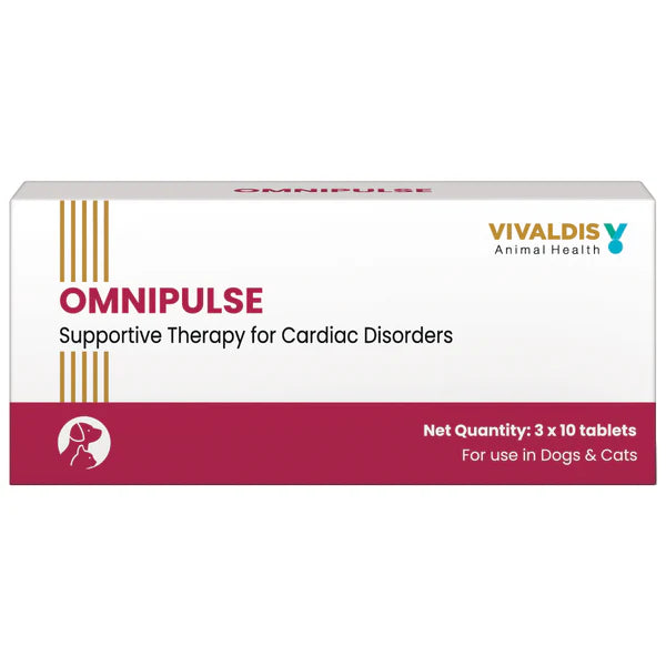Vivaldis Omnipulse Tablets for Dogs and Cats (pack of 30 Tablets)