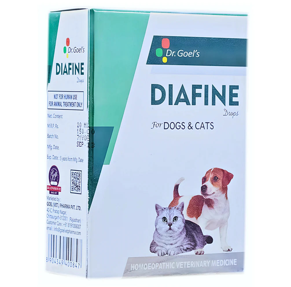Dr Goel's Diafine Drops for Dogs and Cats (20ml)