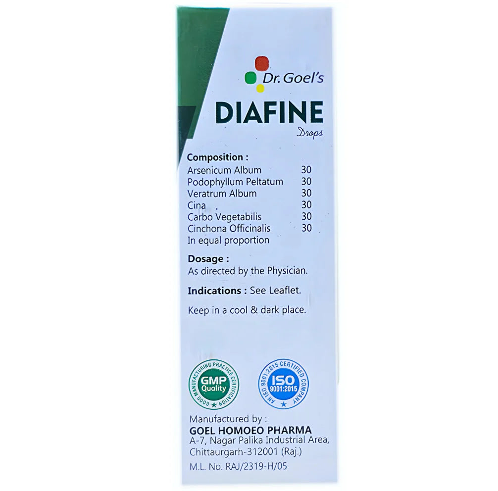 Dr Goel's Diafine Drops for Dogs and Cats (20ml)