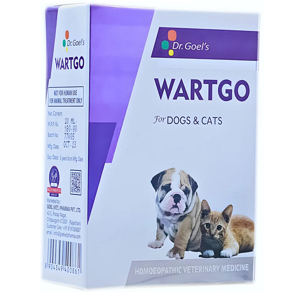 Dr Goel's Wartgo for Dogs and Cats (20ml)