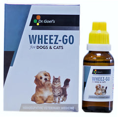 Dr Goel's Wheez Go Respiratory care for Dogs and Cats (30ml)