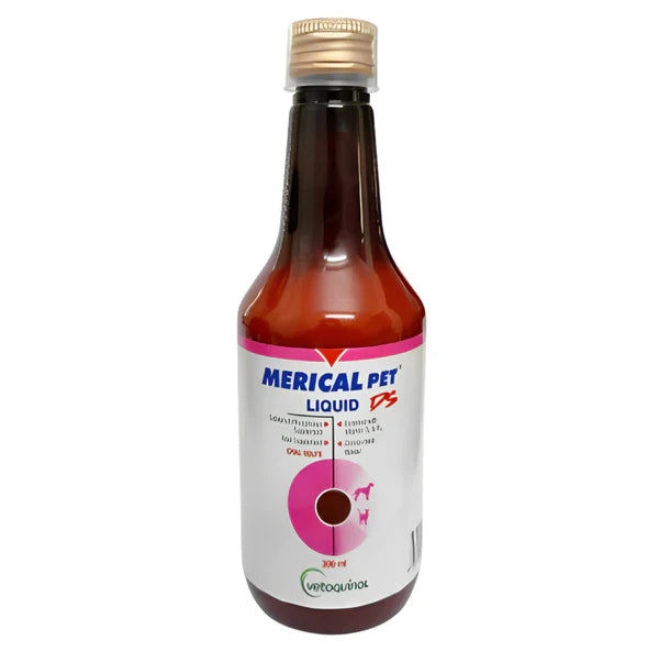 Vetoquinol Merical Pet Liquid DS Calcium & Phosphorus Supplement for Dogs and Cats