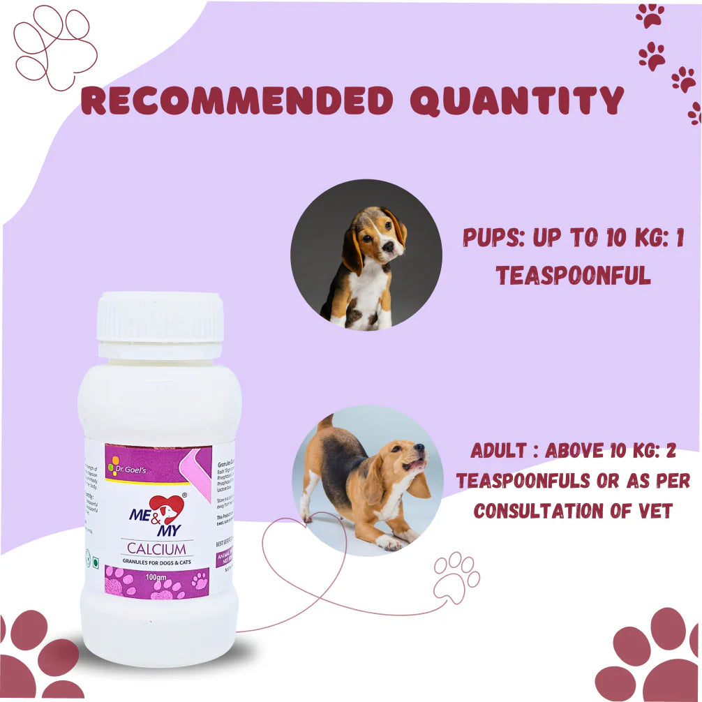 Dr Goel's Me & My Calcium Supplements for Dogs and Cats