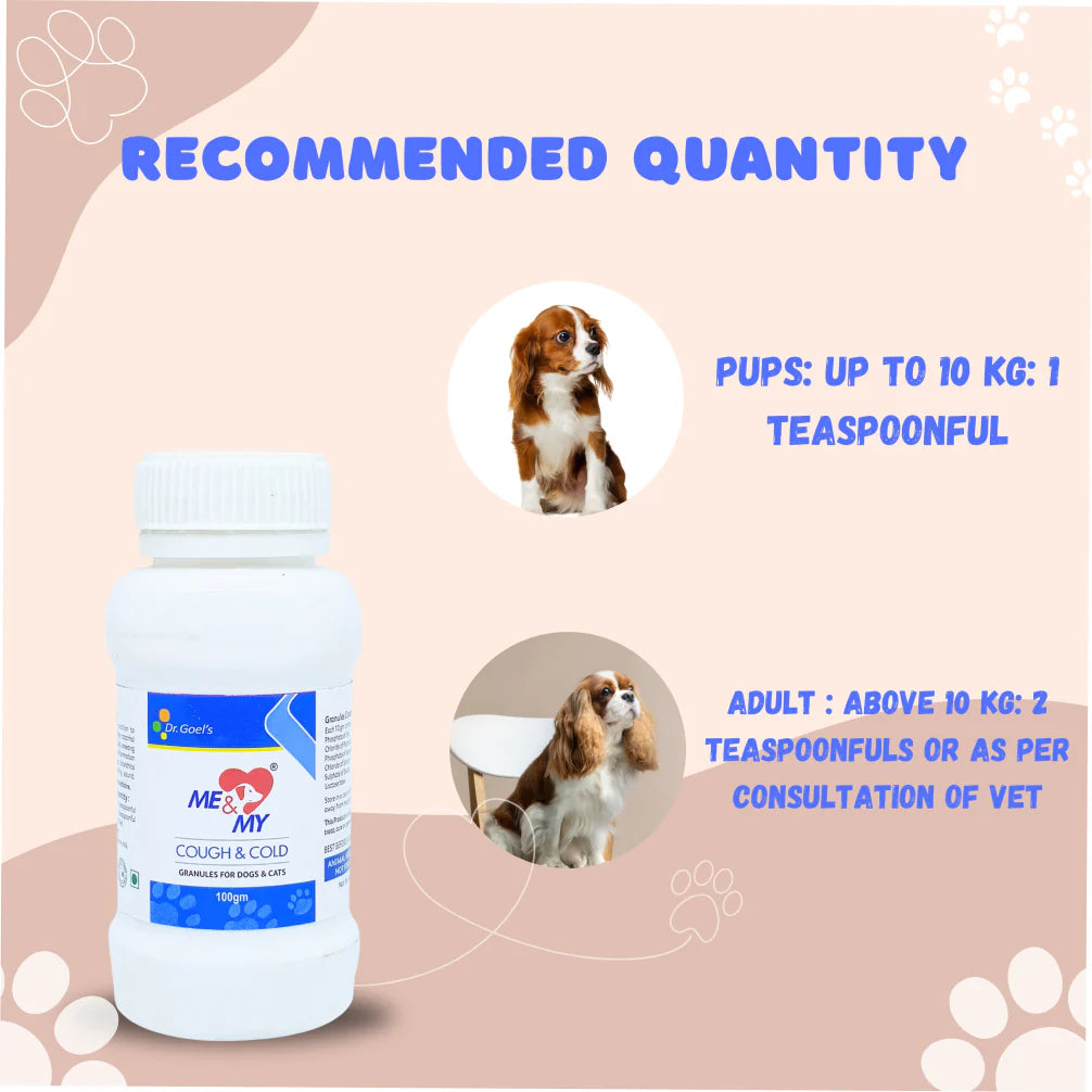 Dr Goel's Me & My Cough & Cold Supplements for Dogs and Cats