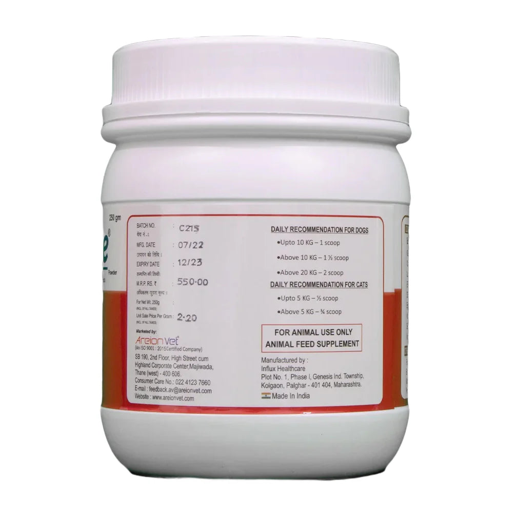 Areion Vet Gerisure Powder for Dogs and Cats (250g)