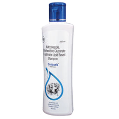 Intas Conaseb Antibacterial Antifungal Shampoo for Dogs & Cats