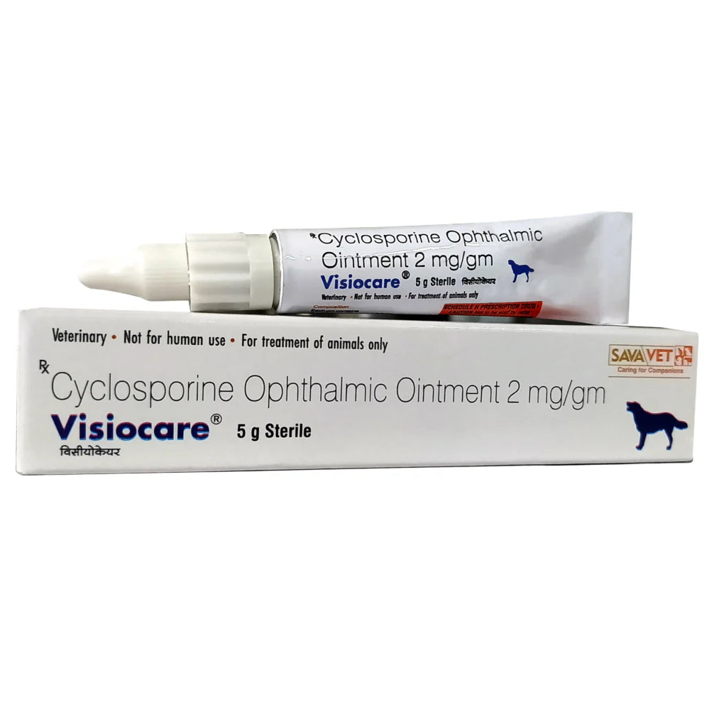 Savavet Visiocare (Cyclosporine) Ointment for Dogs & Cats (5g)
