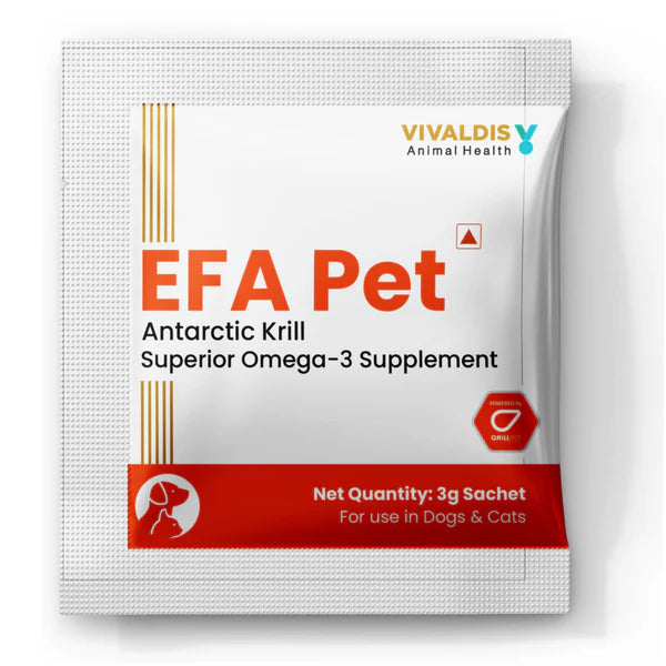 Vivaldis EFA Pet Omega3 Supplement for Dogs and Cats