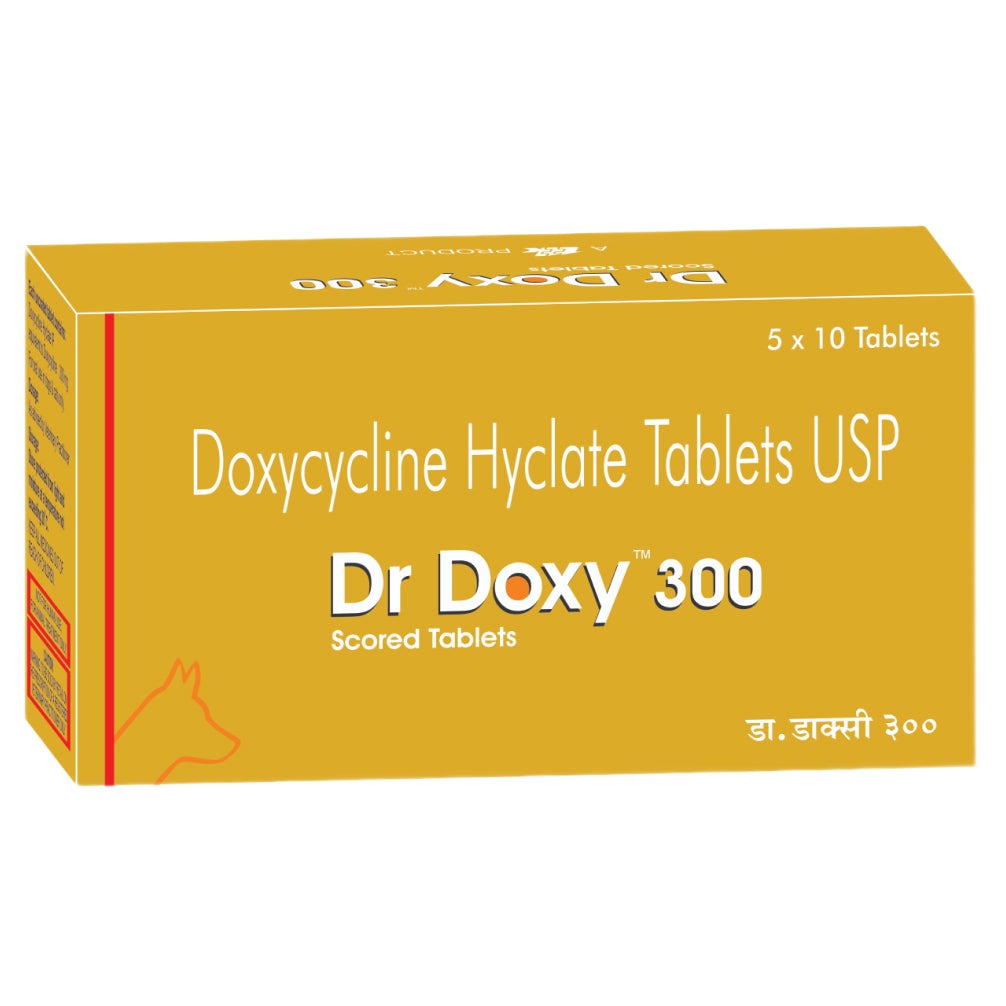 Ttk Dr Doxy 300mg Tablet for Dogs and Cats