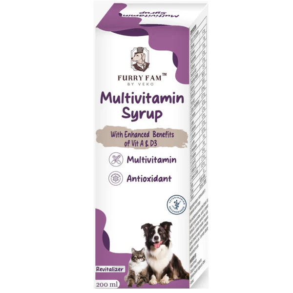 Veko Kove Multivitamin Syrup for Dogs and Cats (200ml)